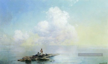 matin après la tempête 1888 Romantique Ivan Aivazovsky russe Peinture à l'huile